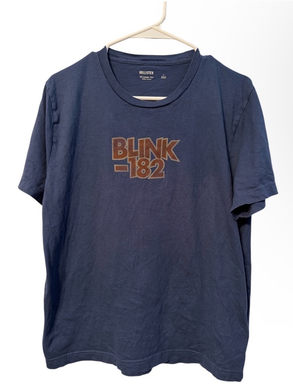 Blink-182 Band Graphic T-Shirt Size Large Hollister  Hoppus Barker Delonge